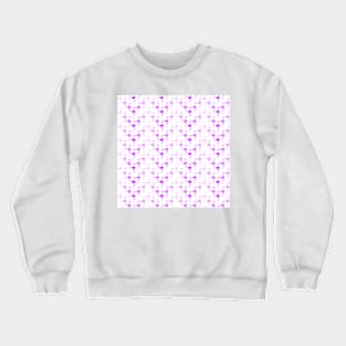 Seamless repeating pattern with purple flamingos Crewneck Sweatshirt